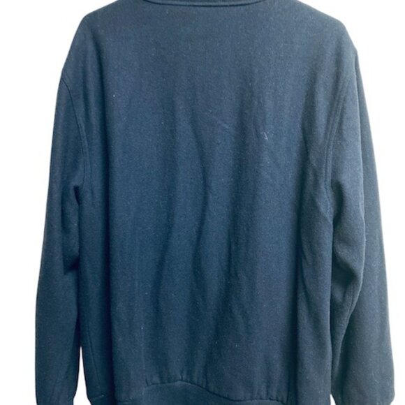 Crooks and Castles Navy Blue Embroidered Wool Jacket Large - Picture 2 of 6